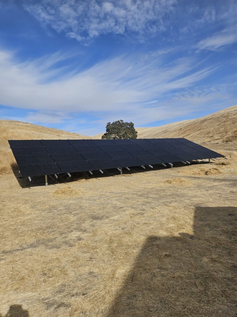 solar panel installation in San Luis Obispo County