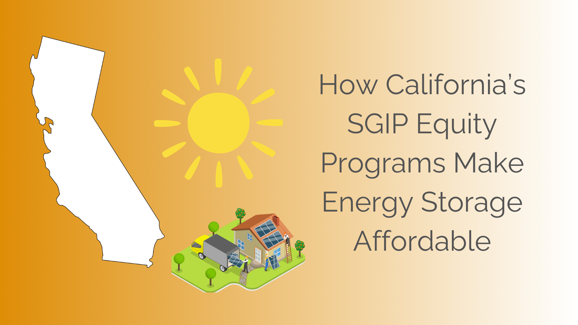 SGIP Battery Incentives and Rebates
