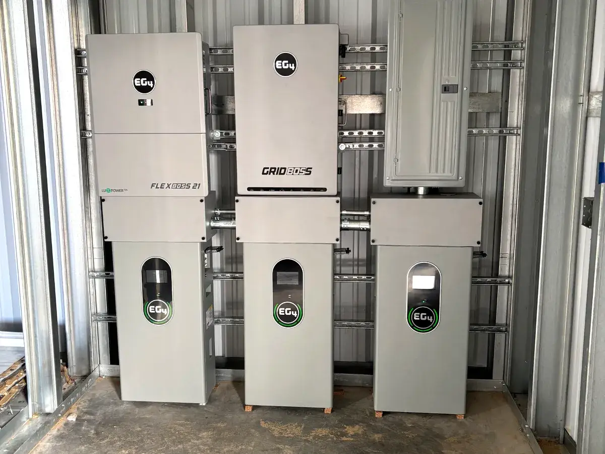 Commercial Battery Backup with EG4