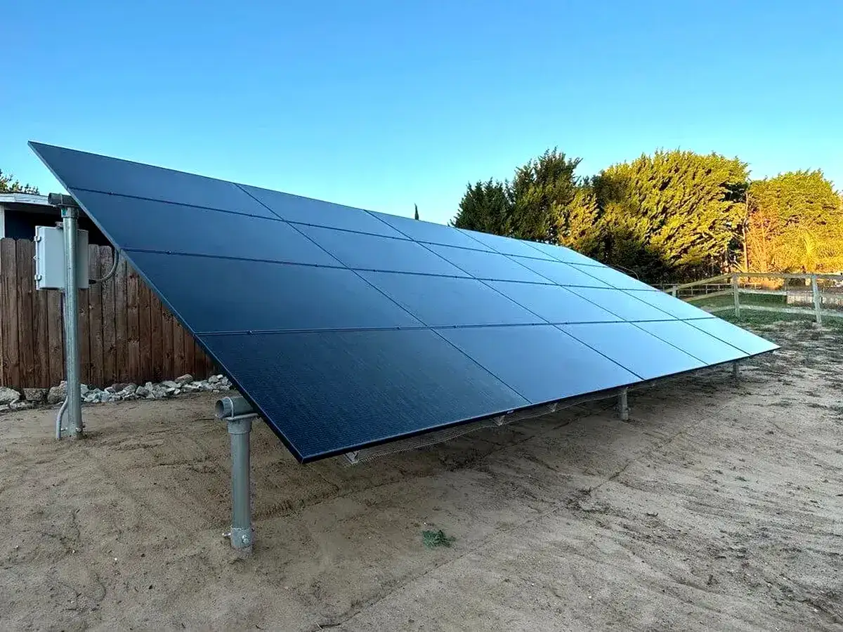 Nipomo Ground Mounted Solar Installation